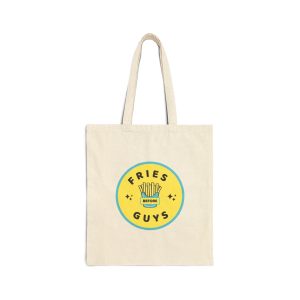 Fries Before Guys Cotton Canvas Tote Bag