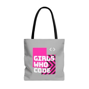 Girls Who Code Tote Bag (AOP)